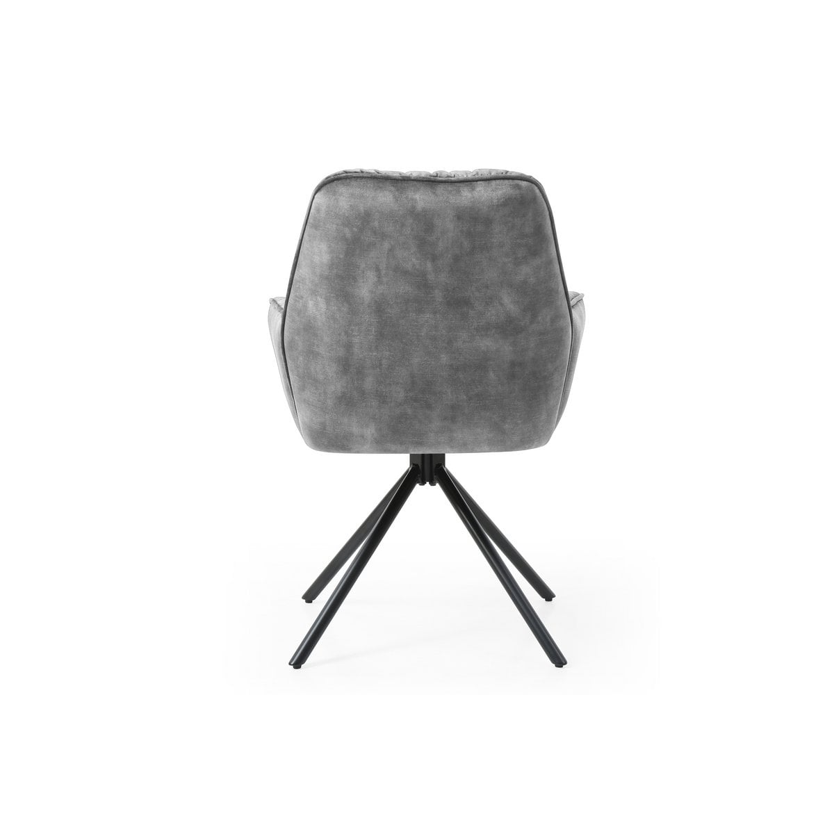 Armchair with 360° swivel function, grey