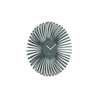 Wandklok 48 cm groen ijzer