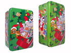 Kerstblikken Tom & Jerry set 2 stuks groen metaal