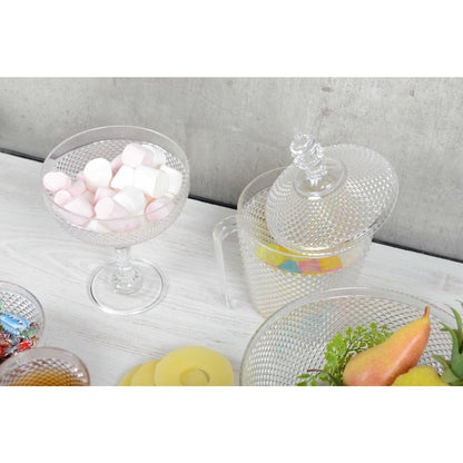 IJsbeker acryl 850 ml transparant diamant