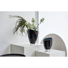 Modern Glass Vase Elegant Dark Blue BULED25IB 9mm