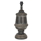Lampenvoet 21x55 cm bruin hout
