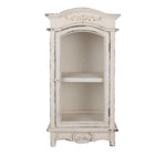 Wandkast 45x30x88 cm wit MDF