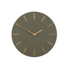 Wall Clock Brixen Dark Brown