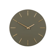 Wall Clock Brixen Dark Brown