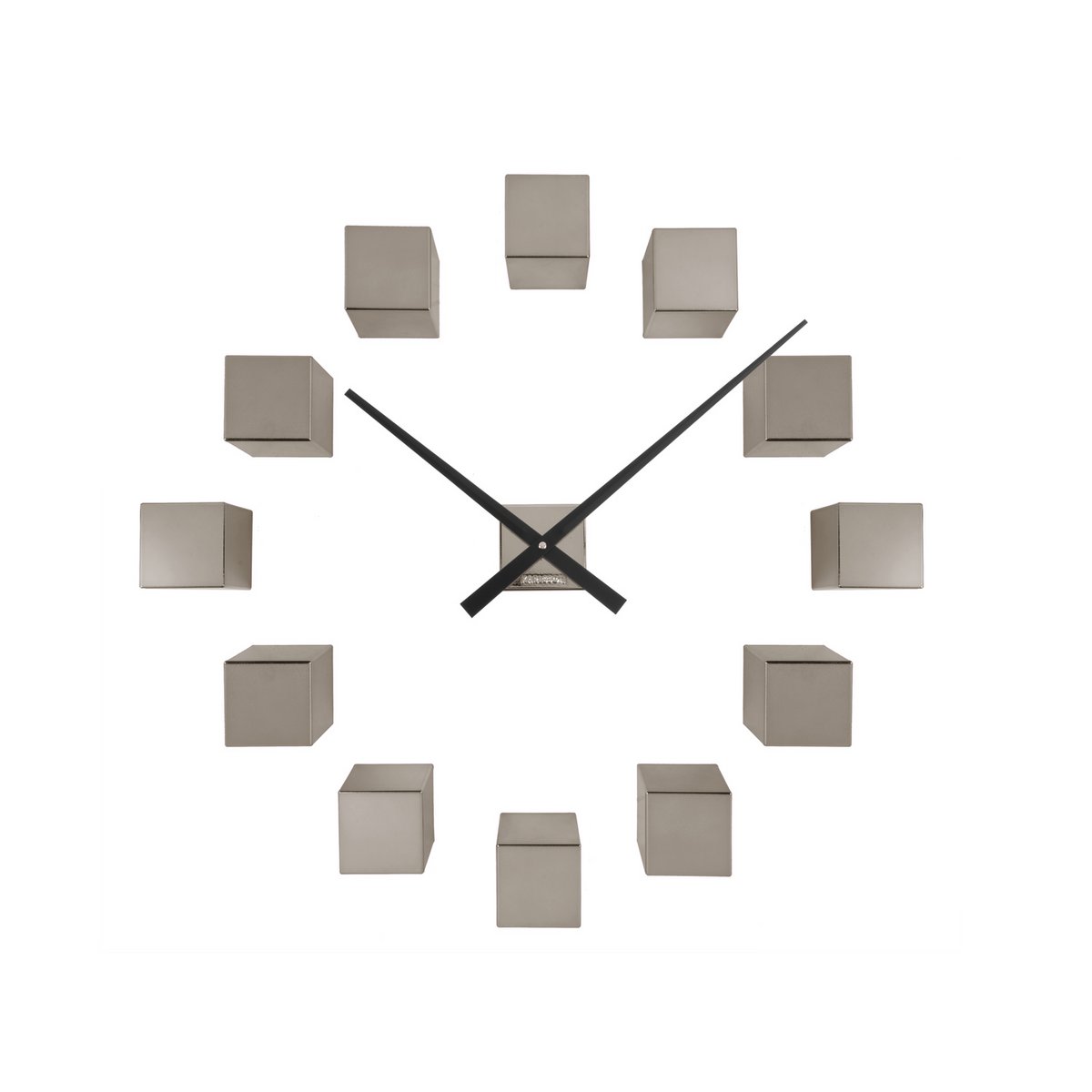 Wandklok 40 cm grijs kunststof Karlsson