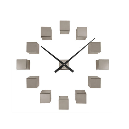 Wandklok 40 cm grijs kunststof Karlsson