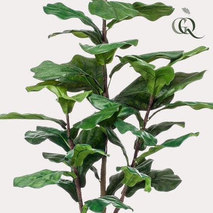 Kunstplant Ficus Lyrata 120 cm groen