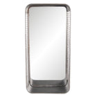 Mirror 28x57 cm Grey Iron Large Mirror