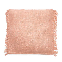 Kussenhoes 60x60 cm katoen zalmroze