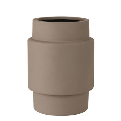 Plantenpot Ø40x50 cm fiberstone taupe