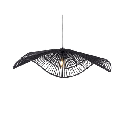 Hanglamp Sombra Groot 80x80x19 cm jute zwart