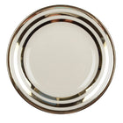 Dessertbord 18 cm goud glas