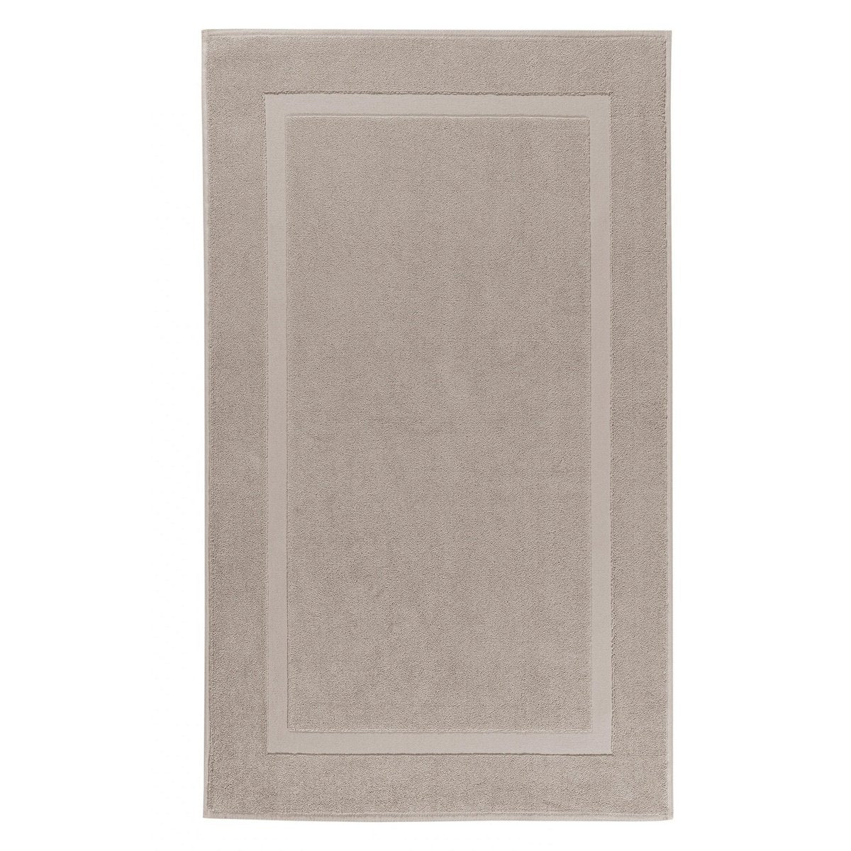 Badmat 100x60 cm katoen beige