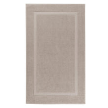 Badmat 100x60 cm katoen beige
