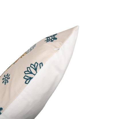 Kussenhoes 45x45 cm Beige Polyester