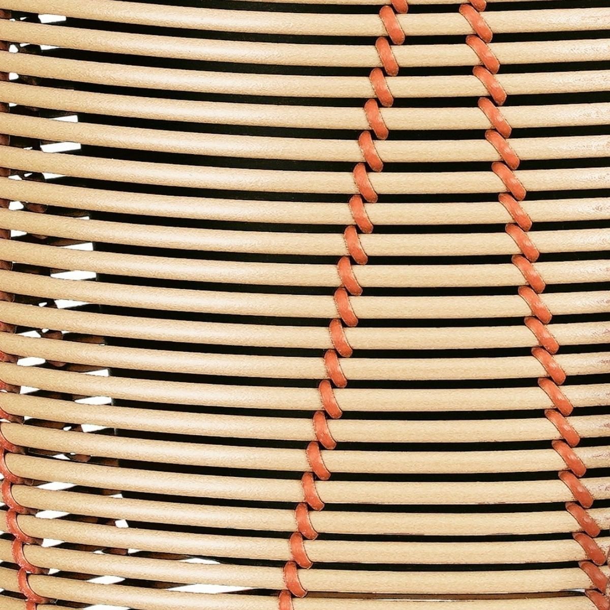 Bloempot Cancun beige gevlochten 3 stuks