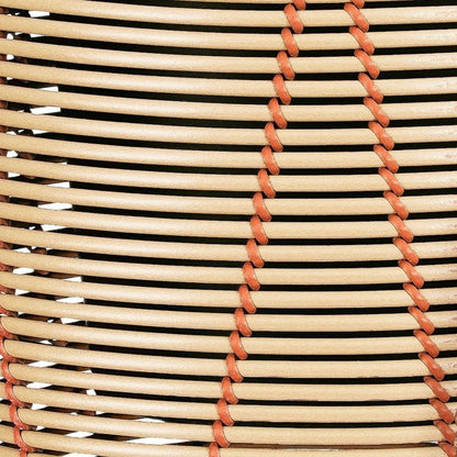 Bloempot Cancun beige gevlochten 3 stuks