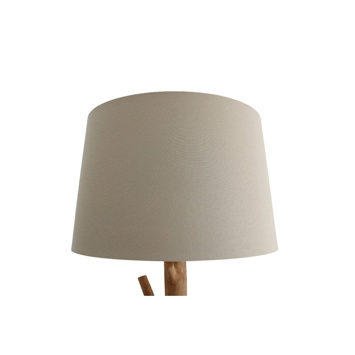 Vloerlamp drijfhout naturel wit 175 cm