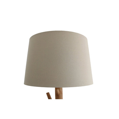 Vloerlamp drijfhout naturel wit 175 cm