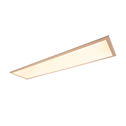 Led Paneel Plafondlamp Nico Wit Met Vaste Led En Functies
