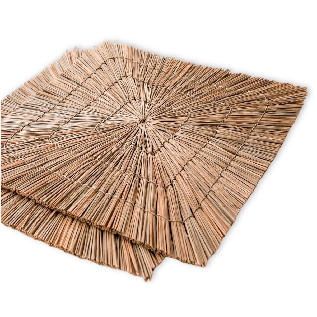 Placemat zeegras 36x36 cm naturel set