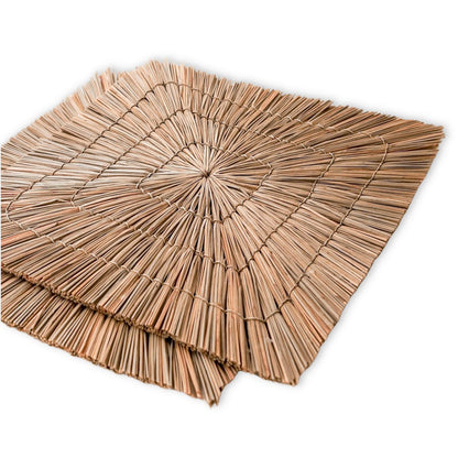 Placemat zeegras 36x36 cm naturel set