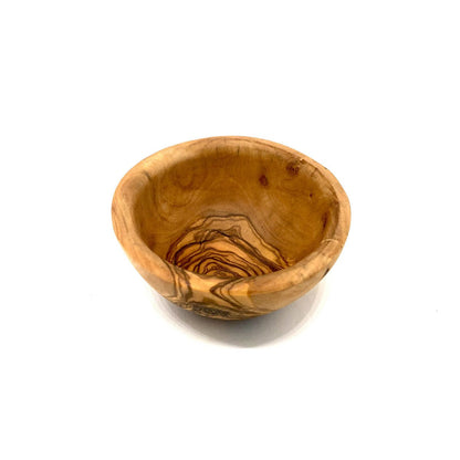 Tapaskom rond Ø 14 cm olijfhout