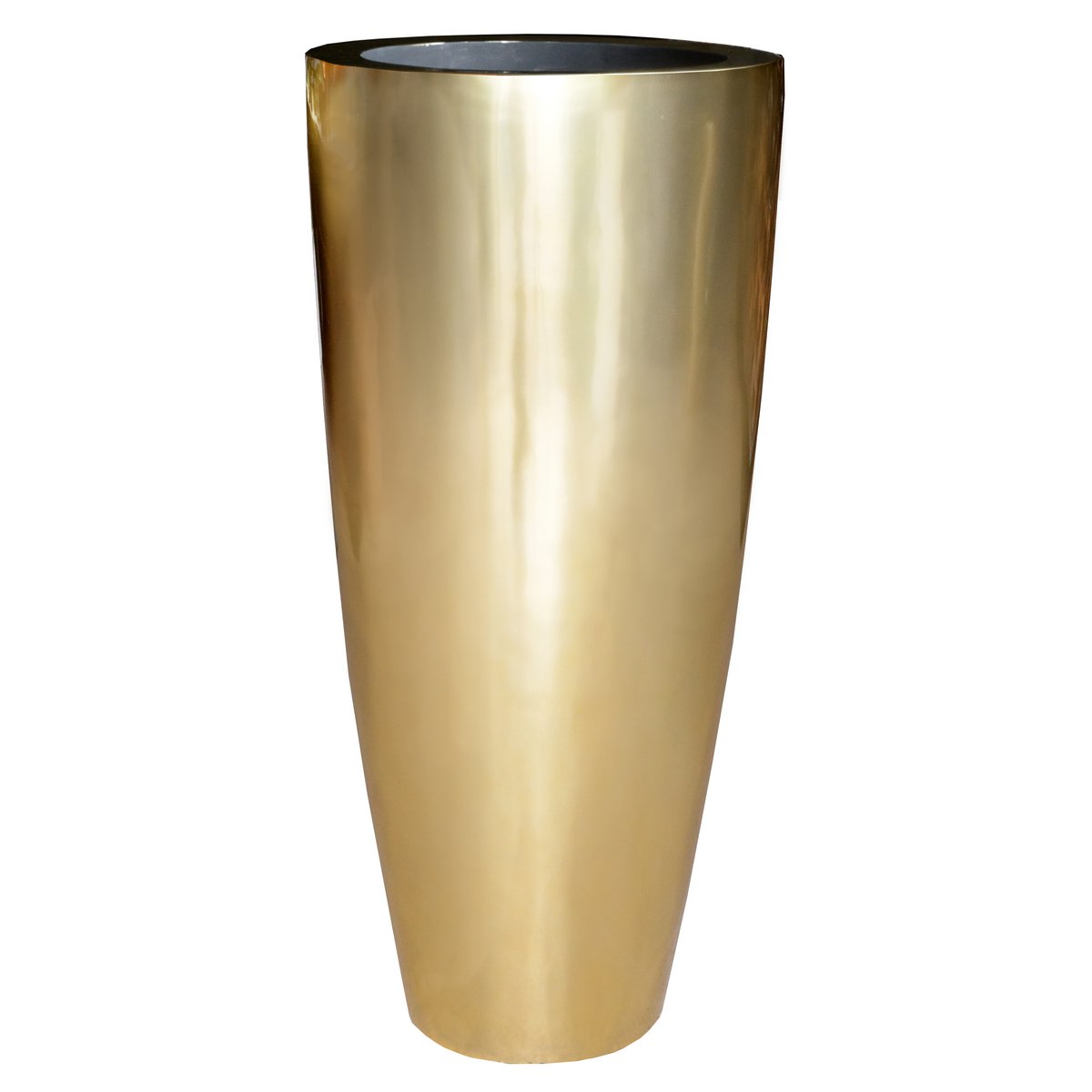Plantenpot Kentucky gold Ø47xH100 cm fiberstone