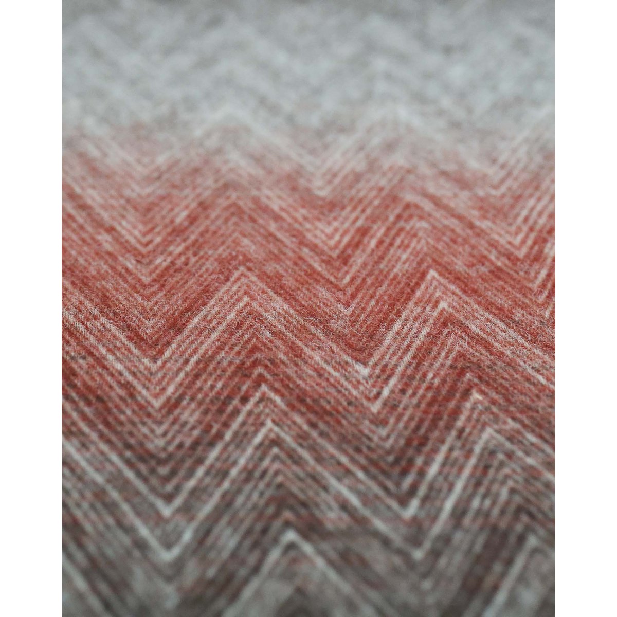 Wollen deken 140x200 cm veelkleurig rood