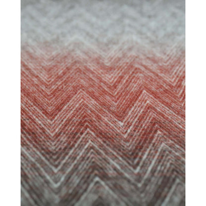 Wollen deken 140x200 cm veelkleurig rood