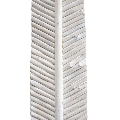 Vloerlamp drijfhout wit 175 cm