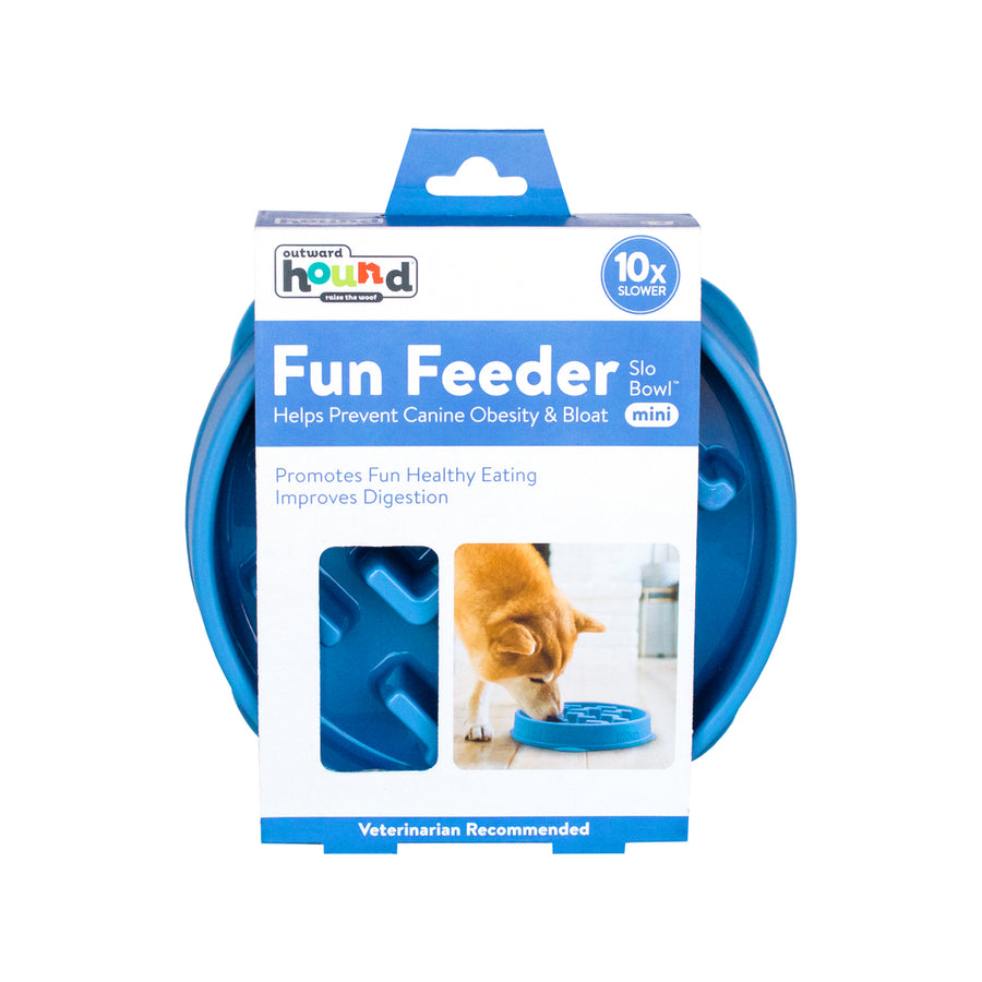 Hond anti-schrok voerbak slow feeder