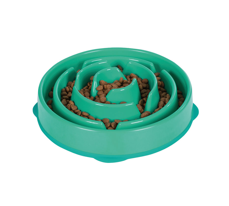 Honden voerbak anti schrok slowfeeder