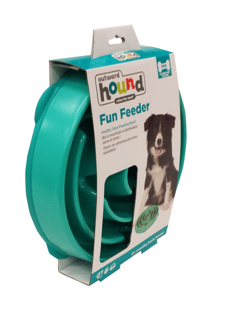 Honden voerbak anti schrok slowfeeder