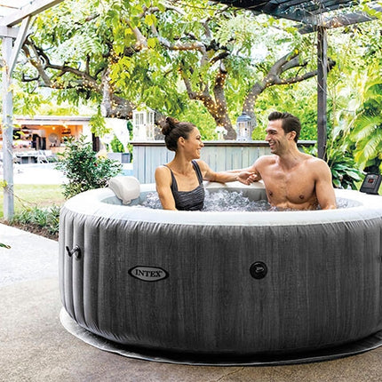 Intex Opblaasbare Jacuzzi Greywood Deluxe 4 Persoons