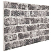 Wandpanelen 11 stuks 3D donkergrijs baksteenlook EPS