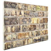 Wandpanelen 3D baksteen EPS multikleur