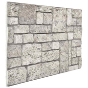 Wandpanelen 3D grijze baksteen EPS