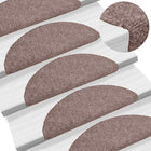 Trapmatten 20 stuks 56x17x3 cm lichtbruin
