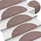 Trapmatten 30 stuks 56x17x3 cm lichtbruin