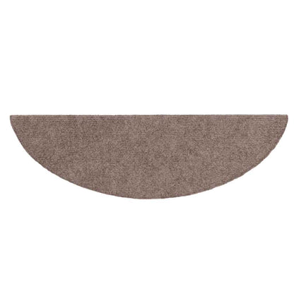 Trapmatten zelfklevend 15 stuks 56x17x3 cm lichtbruin