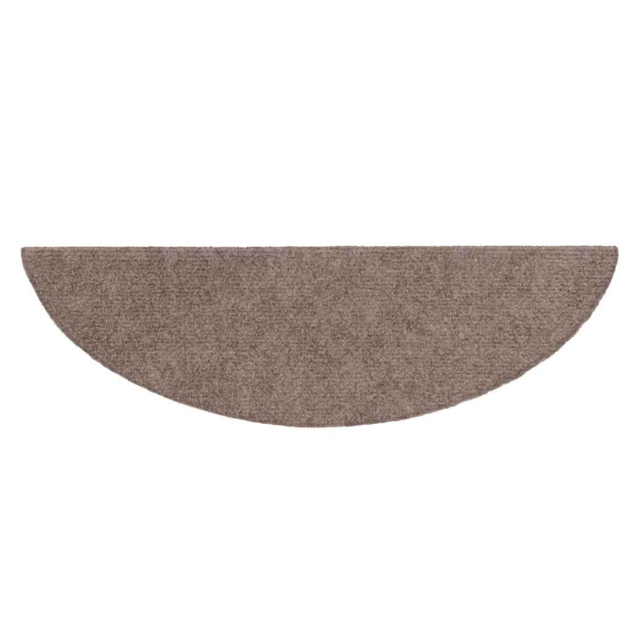 Trapmatten zelfklevend 15 stuks 56x17x3 cm lichtbruin