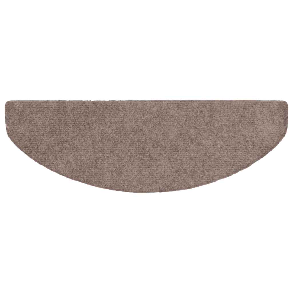Trapmatten 15 stuks 65x21x4 cm lichtbruin