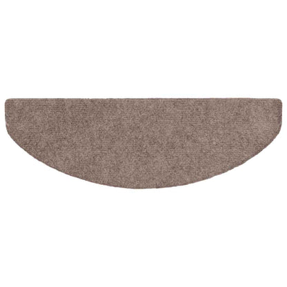 Trapmatten 15 stuks 65x21x4 cm lichtbruin