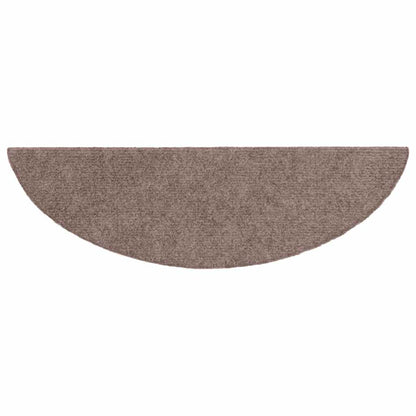Trapmatten zelfklevend 5 stuks 56x17x3 cm lichtbruin