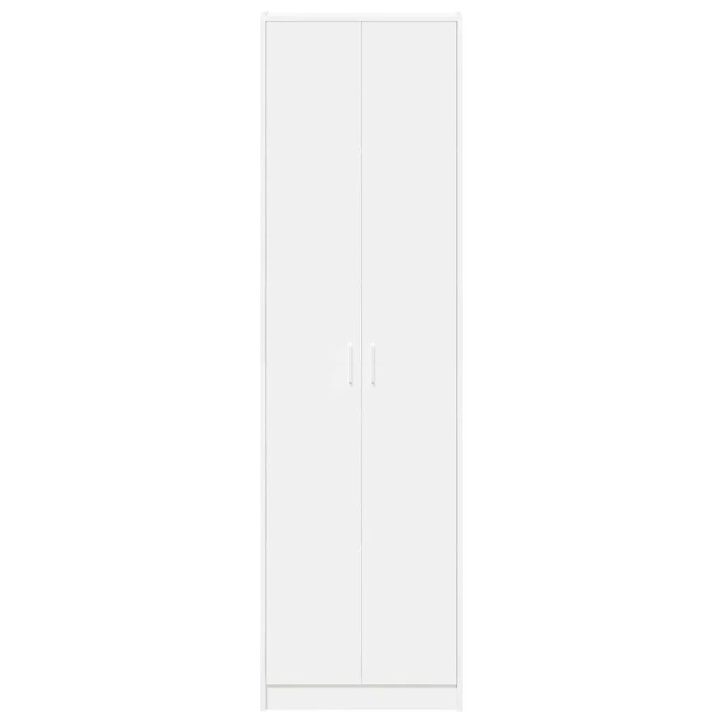 Kast Wit 55x25x189 cm Geengineerd Hout
