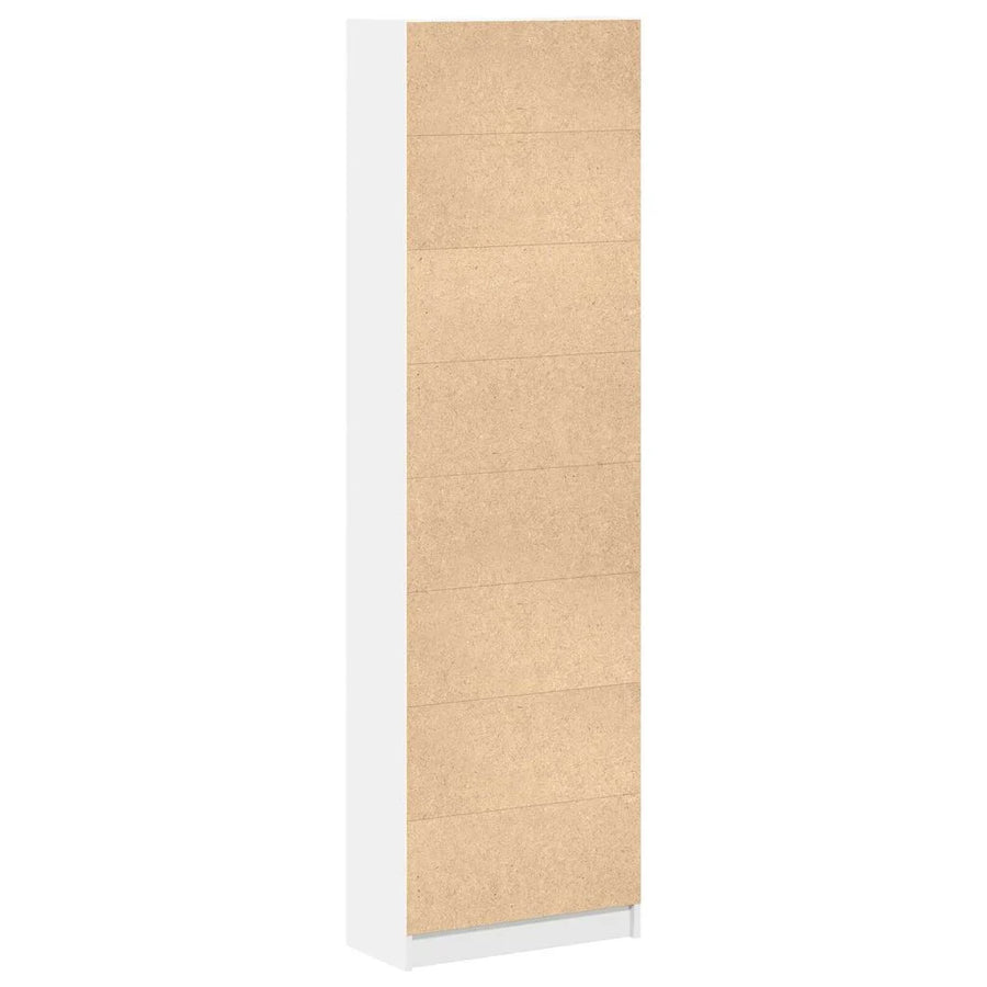 Kledingkast 55x25x189 cm wit kunststof spaanplaat