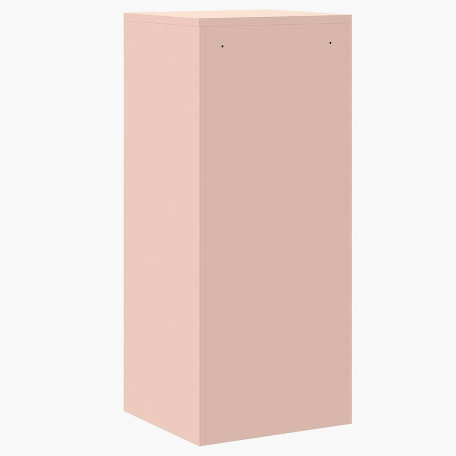 Filing Cabinet Pink 45.5 x 50 x 106.5 cm Cold Rolled Steel