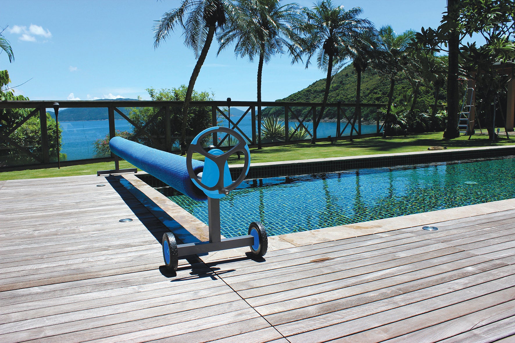 Kokido Presto Alux Deluxe Oprolsysteem Voor Solarzeil